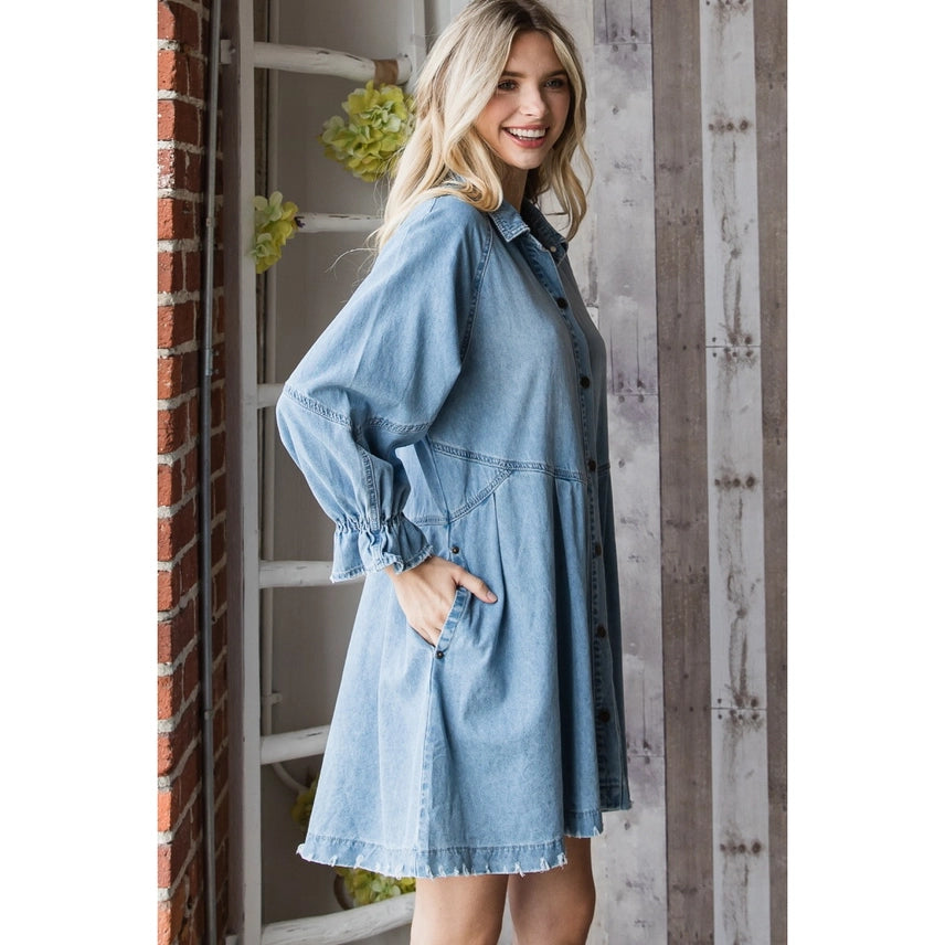 Signature  Denim Dress