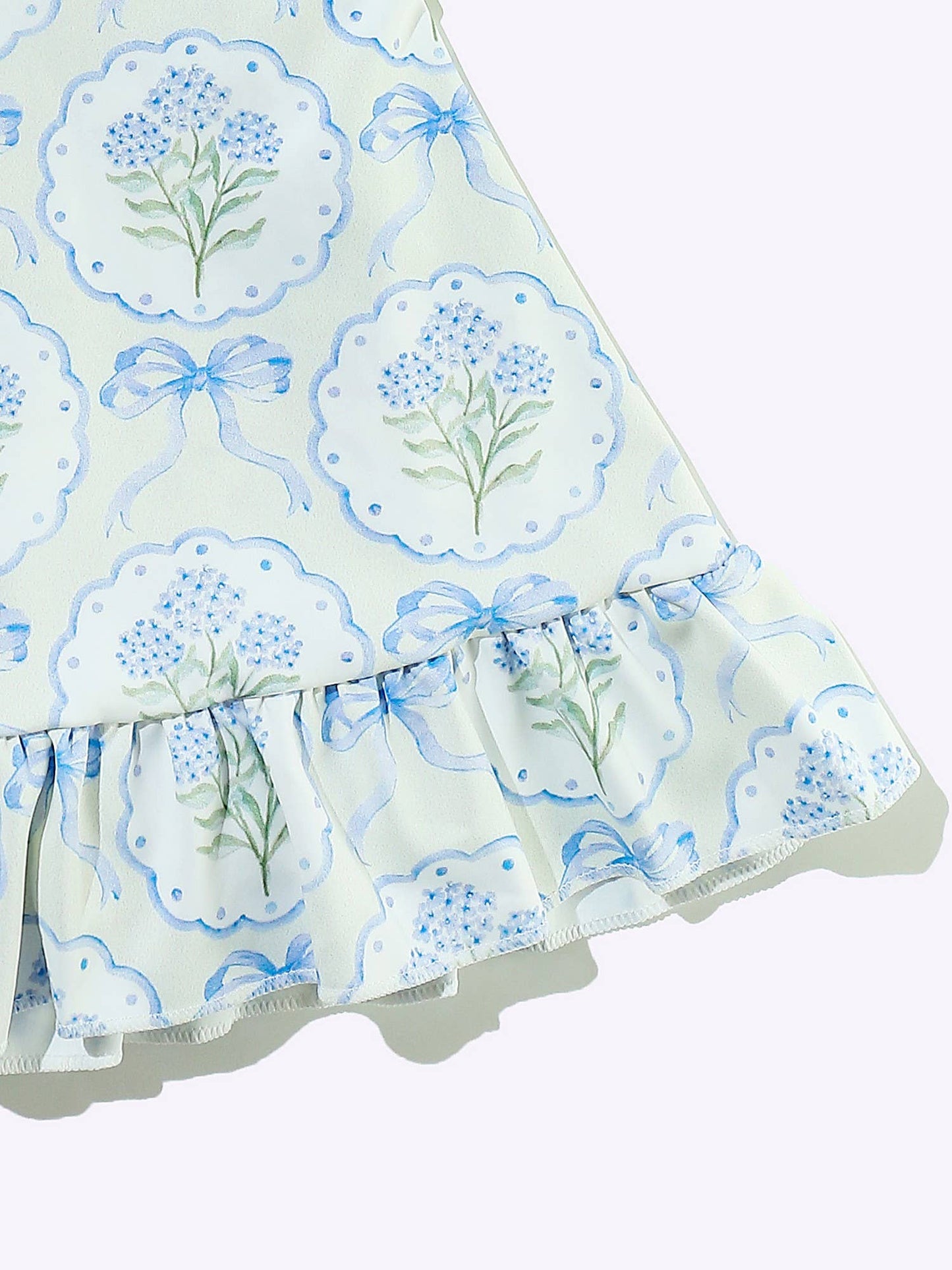 Hydrangea Athletic Girls Dress