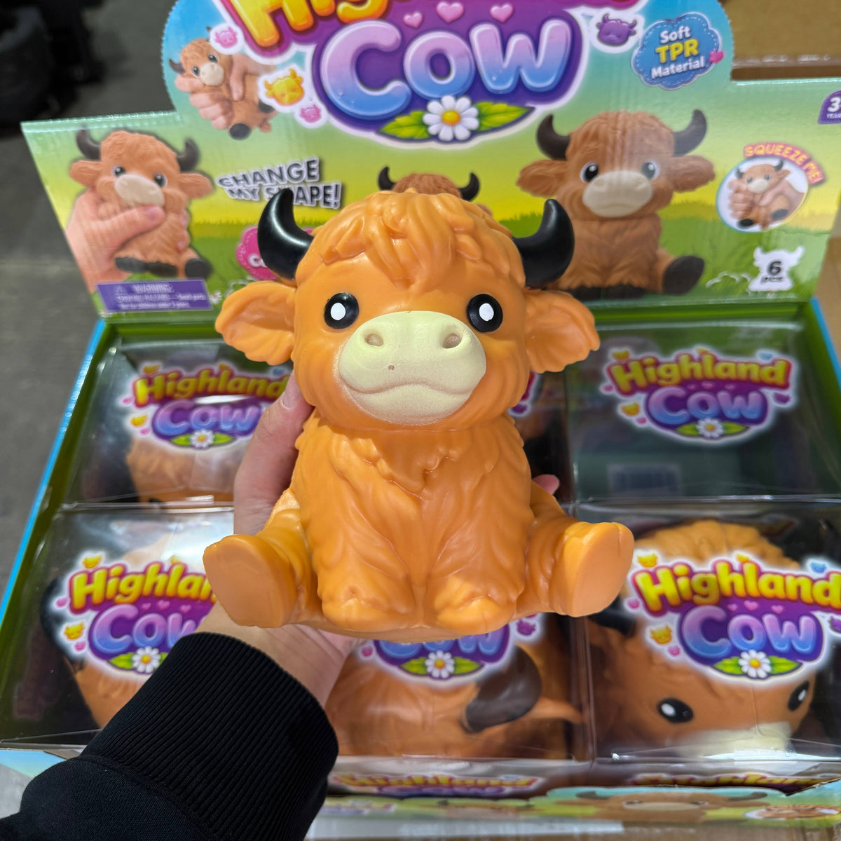 JUMBO Highland Cow Squishy