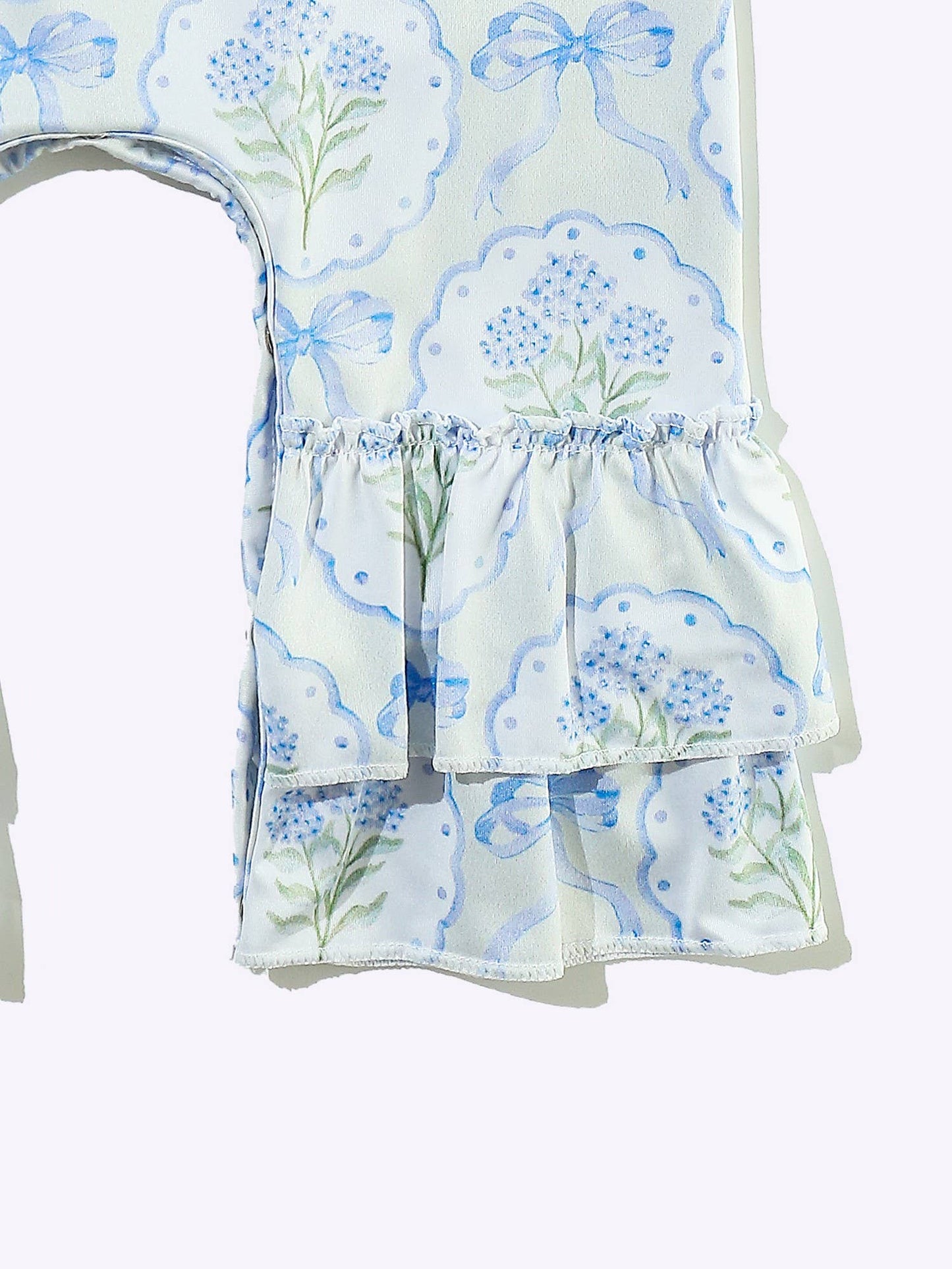 Hydrangea Baby Romper