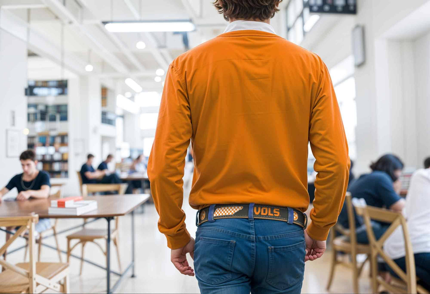 Tennessee Vols Stadium Collection Woven Ribbon Belt