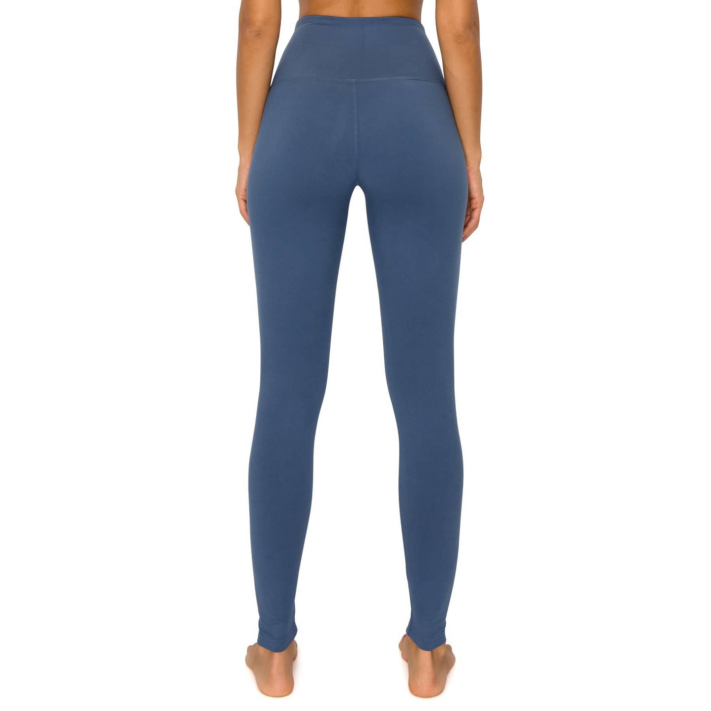 5" Yoga Band Premium Solid Activewear Leggings