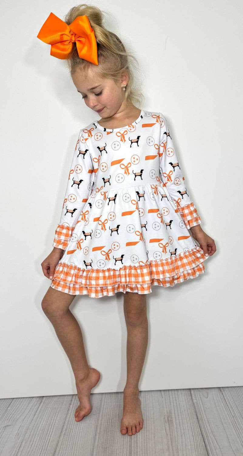 Tennessee Plaid Girls Dress