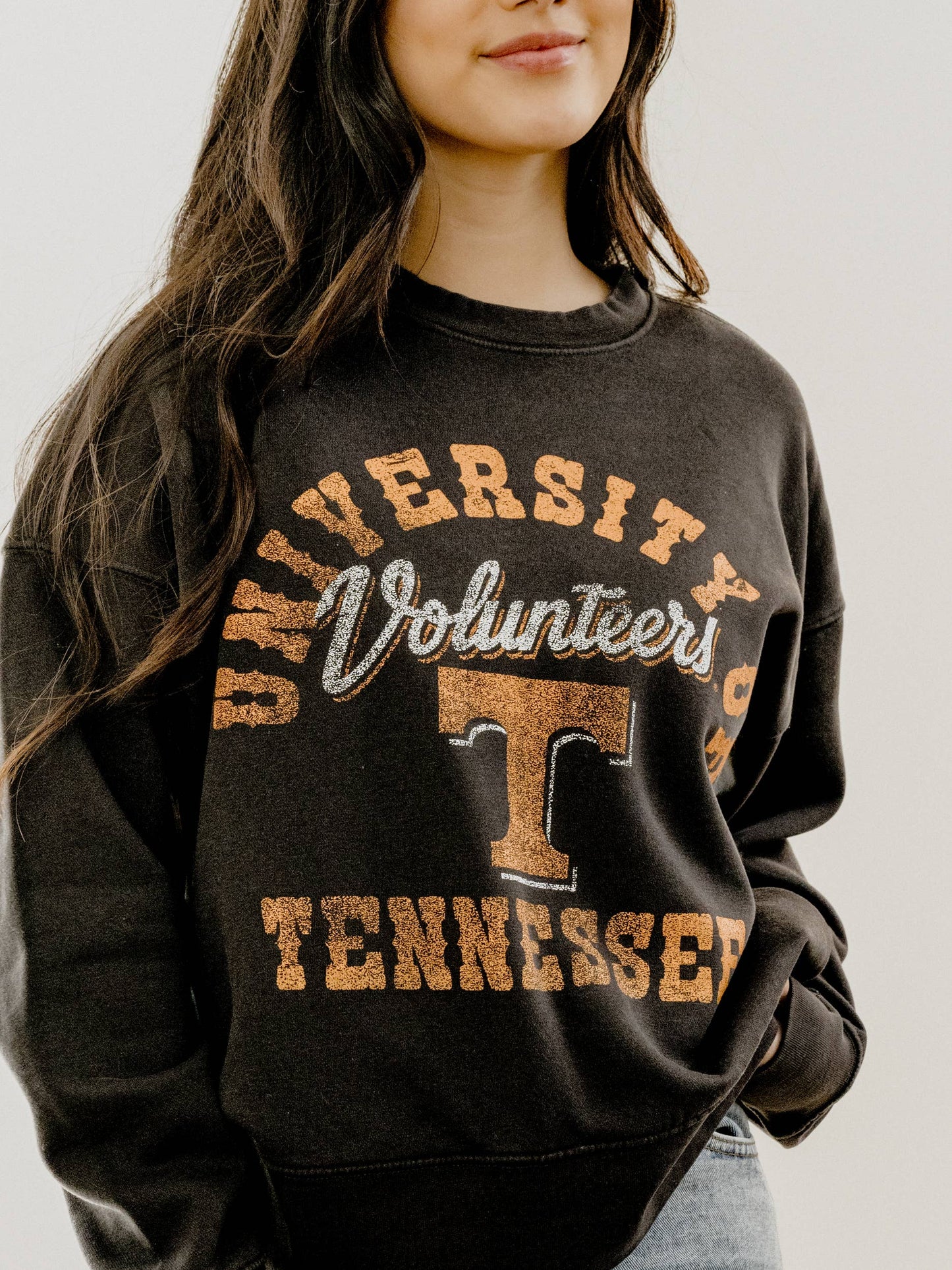 Tennessee Vols Draft Charcoal Hi-Dive Sweatshirt