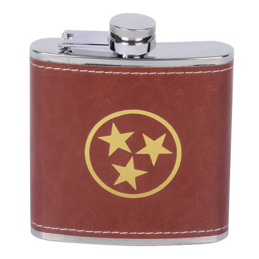 Tennessee Tri Star Flask