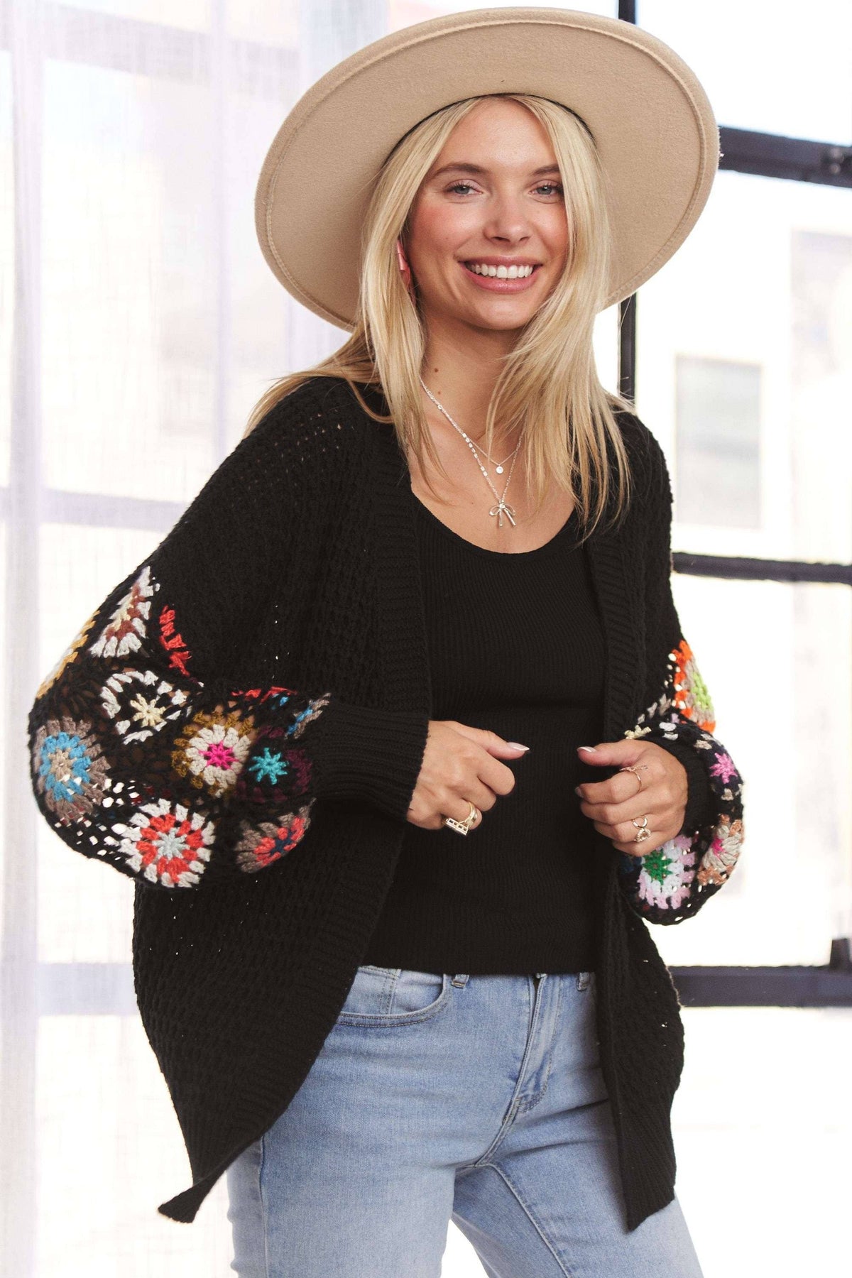 MULTI PATTERN CARDIGAN