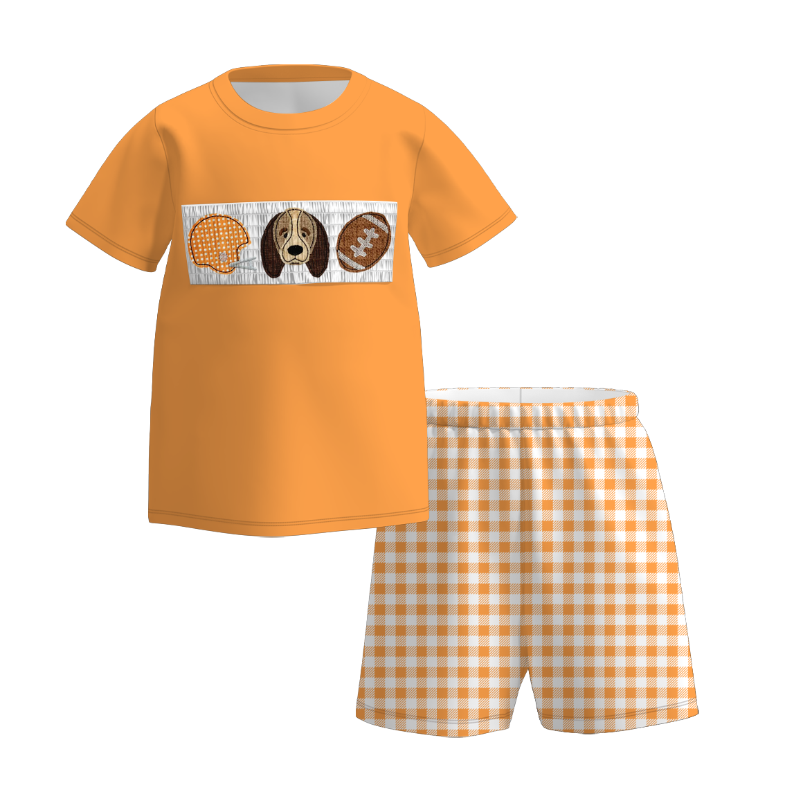 Tennesses Football Embroidered Matching Sibling Outfits