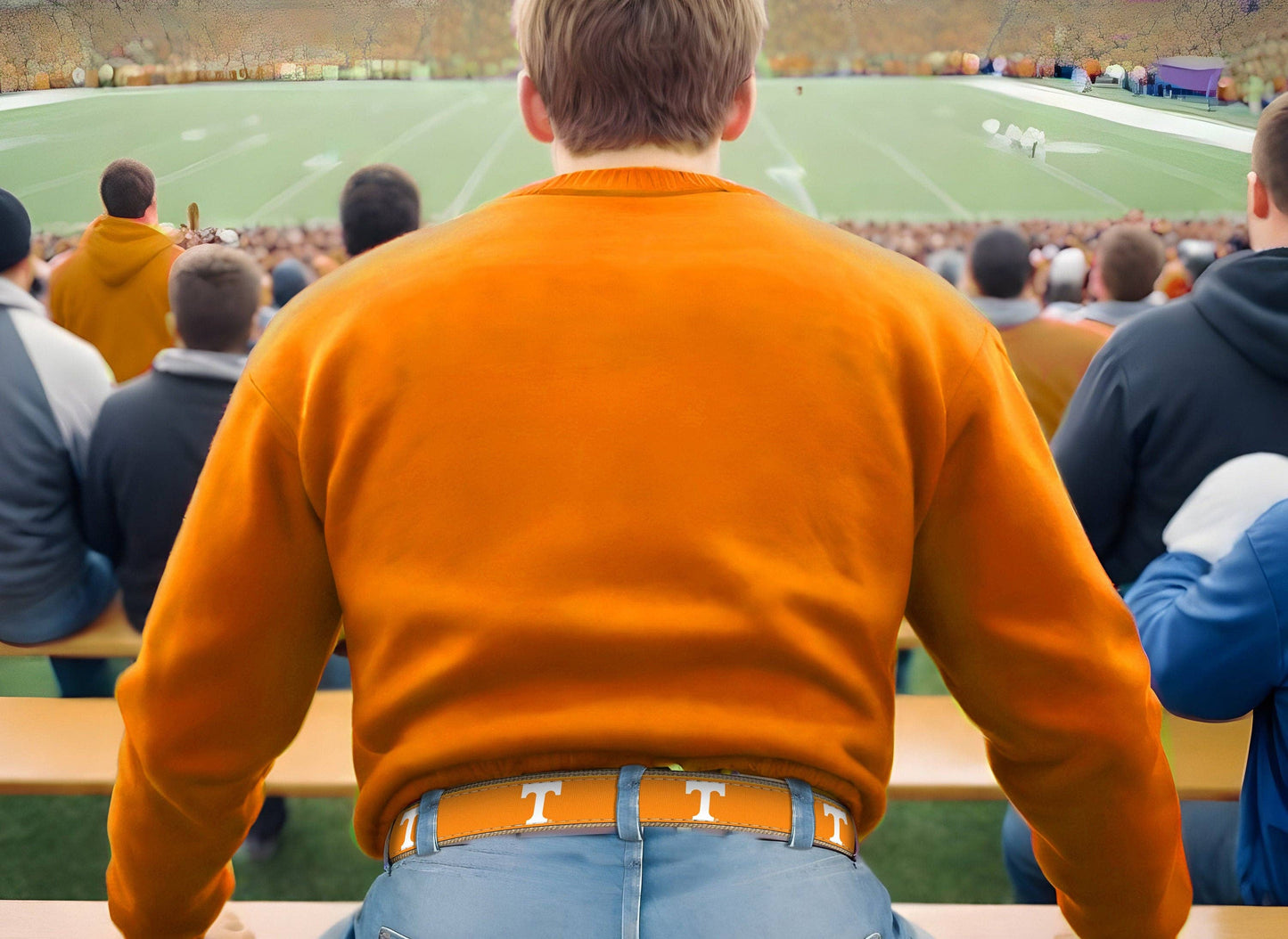 Tennessee Vols Men's Collegiate Woven Ribbon Belt