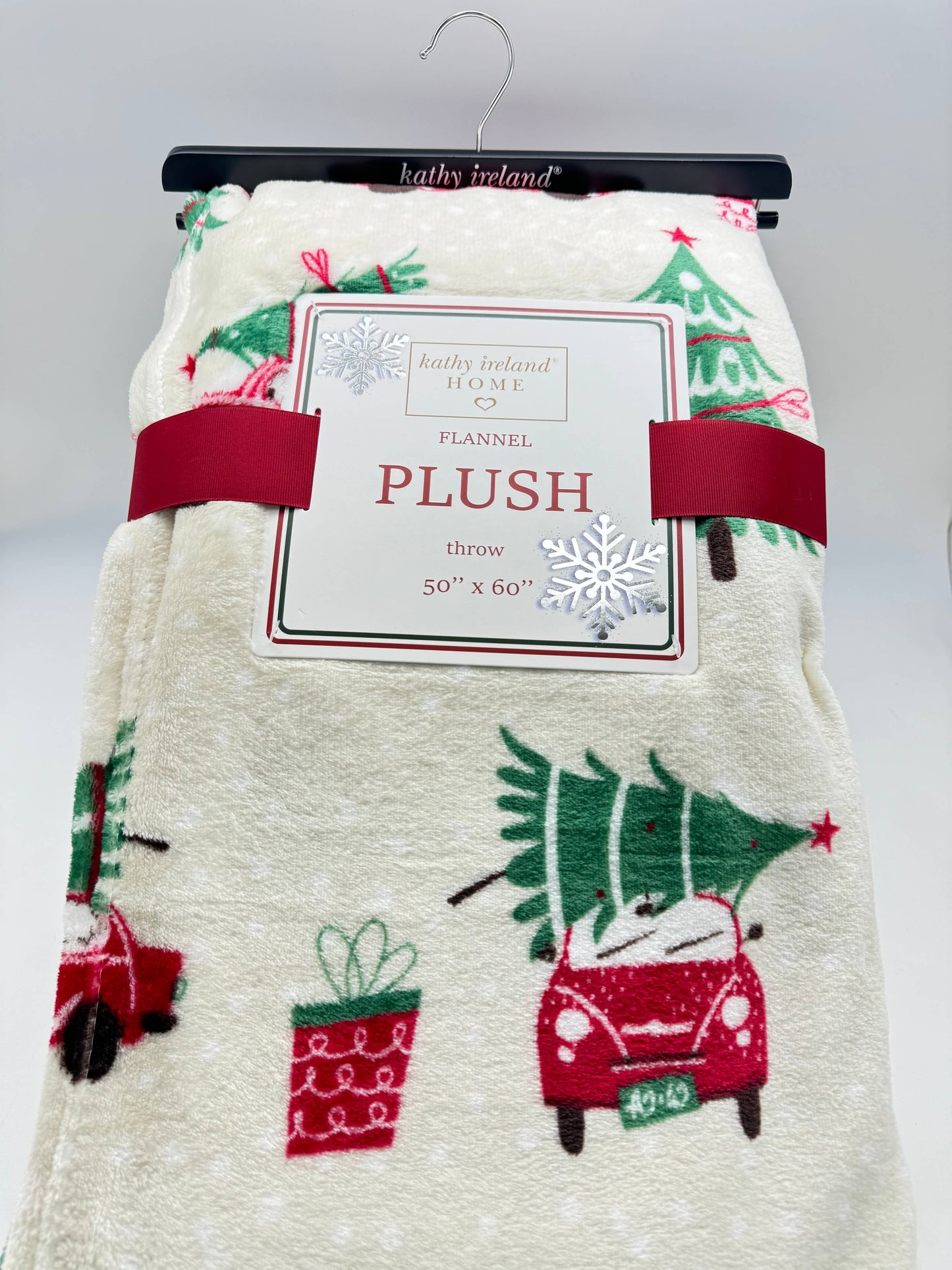 Christmas Flannel Fleece Plush Throw Blanket