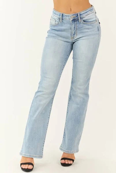 JUDY BLUE Thermal Bootcut